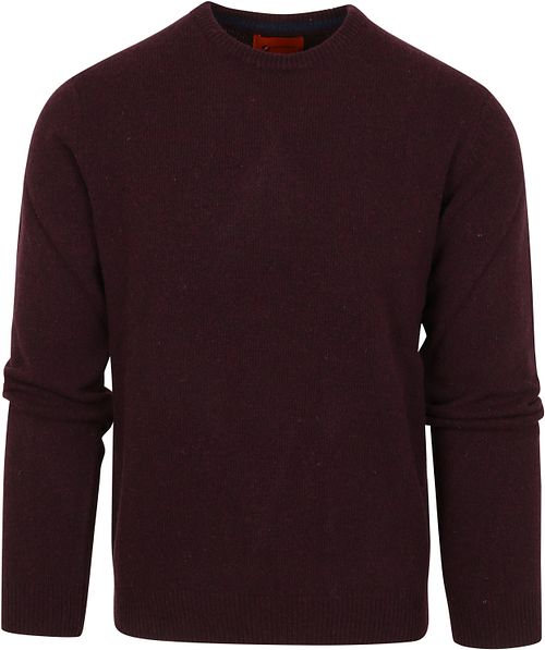 Passer Perfect - Bordeaux Rundhals-pullover aus Wolle Product