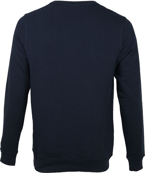 KnowledgeCotton Apparel Pull Elm Bleu Marine Product / Achterkant