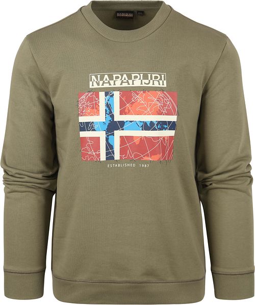 Napapijri Guiro Sweater Grøn Product