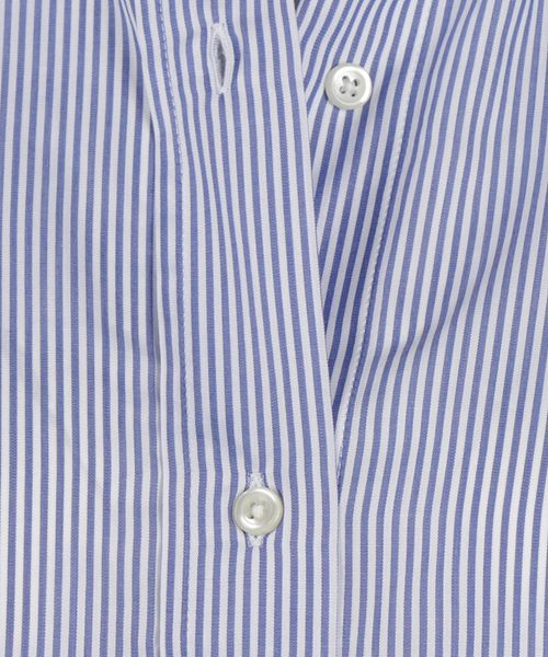 Steppin' Out Blus Sara Poplin Randig Blå Product / Detail