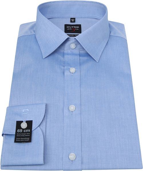 OLYMP Overhemd Level 5 BF Blauw Product / Detail