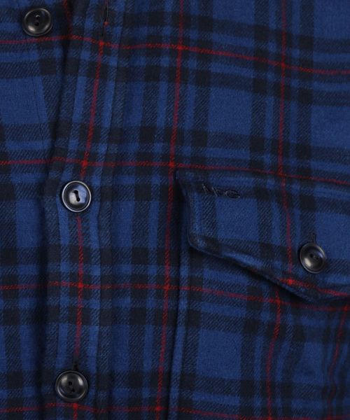 McGregor Overshirt Tartan a quadri blu scuro Product / Detail
