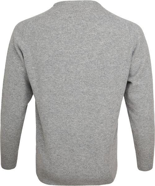 William Lockie Lambswool Grigio Product / Achterkant