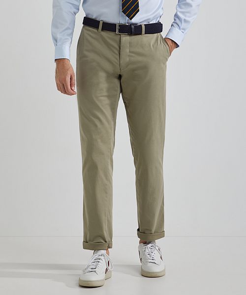 Steppin' Out Chino Blair Khaki Model / Voorkant