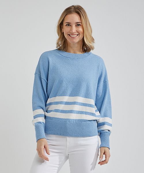 Steppin' Out Verona Women's Pullover Light Blue Model / Voorkant