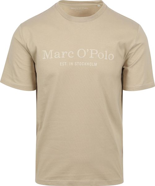 Marc O'Polo T-skjorte Logo Beige Product