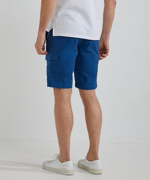 Short cargo Steppin' Out Longbeach azul Model / Achterkant