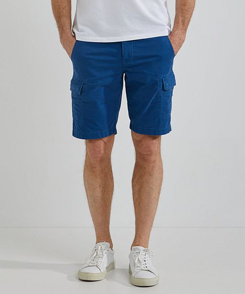 Steppin' Out Cargo Shorts Longbeach Blå Model / Voorkant