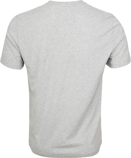Ecoalf T-Shirt Natal Label Gris Clair Product / Achterkant