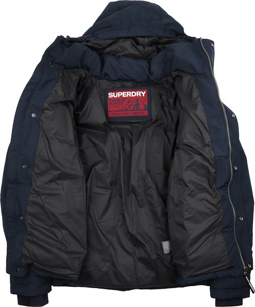 Superdry Pufferjakke Hooded Everest Navy Product