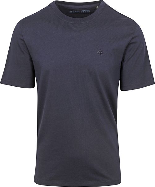 T-Shirt Core de Scotch And Soda en azul marino Product