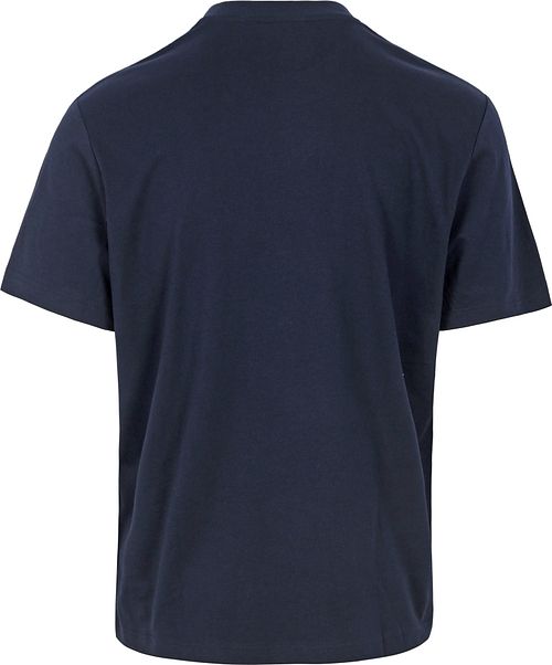 T-Shirt Lacoste granatowy Product / Achterkant