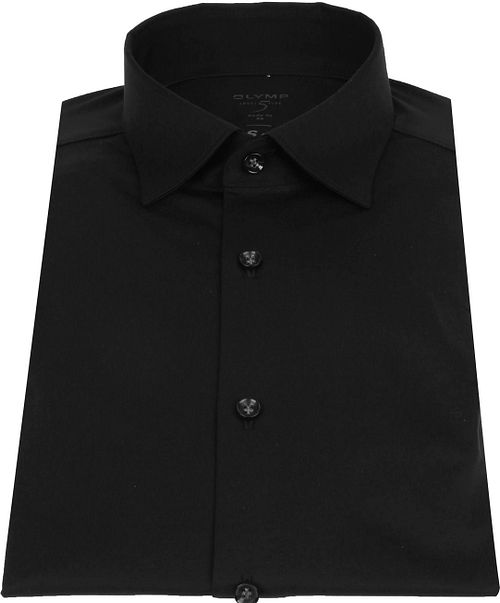 OLYMP Lvl 5 Hemd 24/Seven Zwart Product / Detail