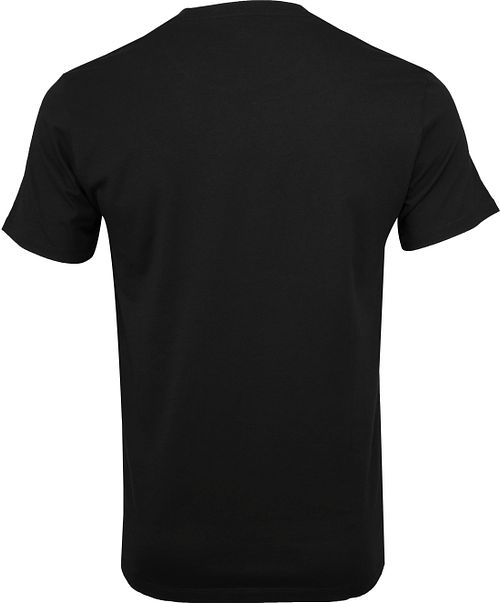 Levi's T-shirt Logo Print Zwart Product / Achterkant