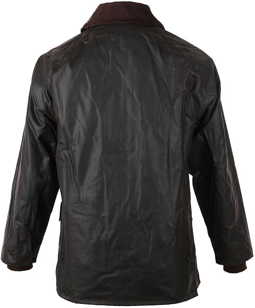Barbour Bedale Wachsjacke Braun Product / Achterkant