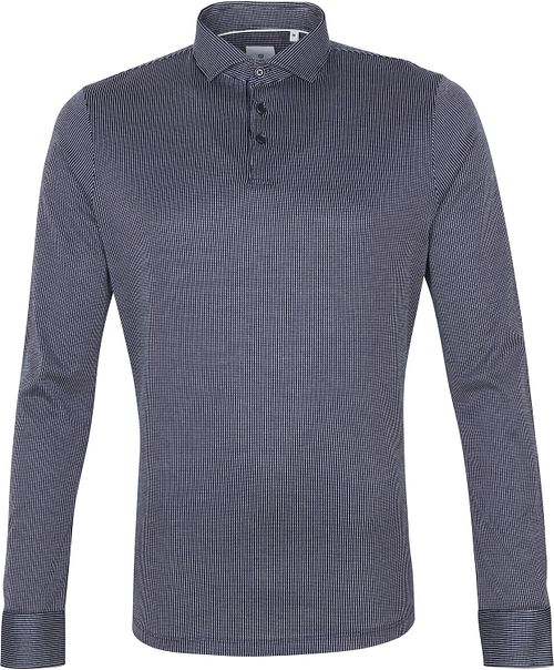 Blue Industry Langærmet Polo Rugby Stribe Navy Product