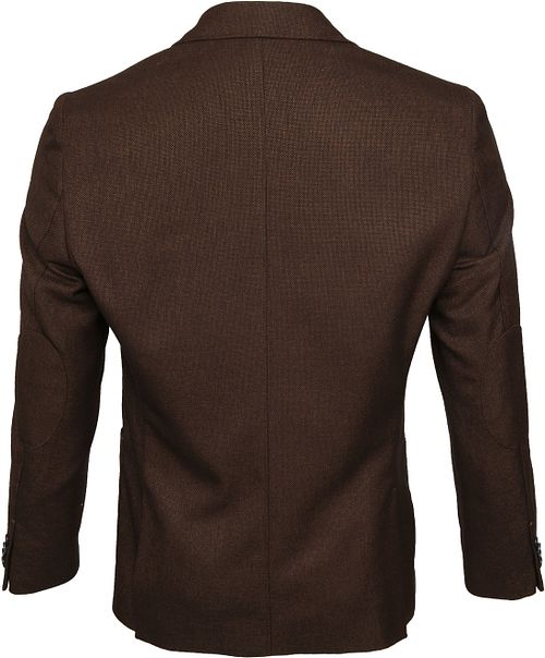 Marynarka Suitable Fyn brązowa Product / Achterkant