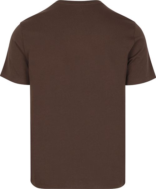 Levi's T-shirt Original Bruin Product / Achterkant