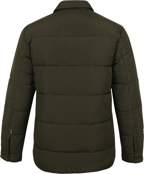 Scotch and Soda Bomber Wasserabweisende Jacke Dunkelgrün Product / Achterkant