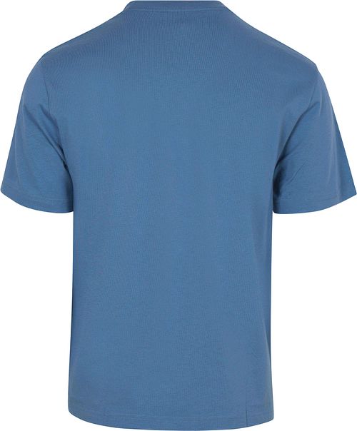 T-shirt Lacoste w kolorze niebieskim Product / Achterkant