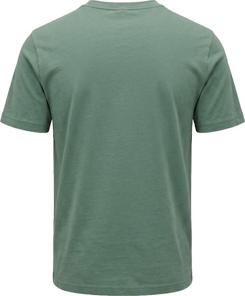 T-shirt PME Legend Jersey z nadrukiem Deep Sea, regular fit, zielony Product / Achterkant