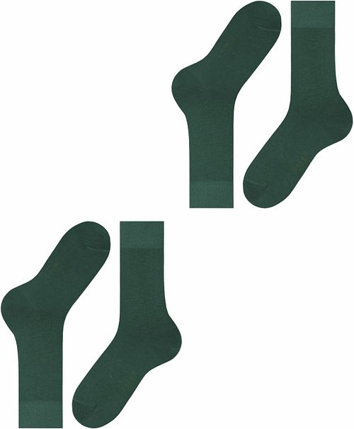 Falke Happy Socks 2-Pack Dark Green Product