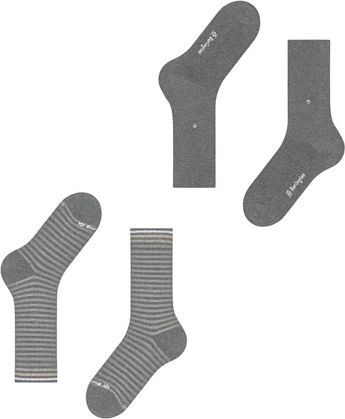 Burlington Everyday 2-Pack Streifen Grau Product