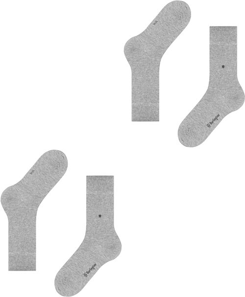 Burlington Uni Lichtgrijs 2Pack Product / Detail