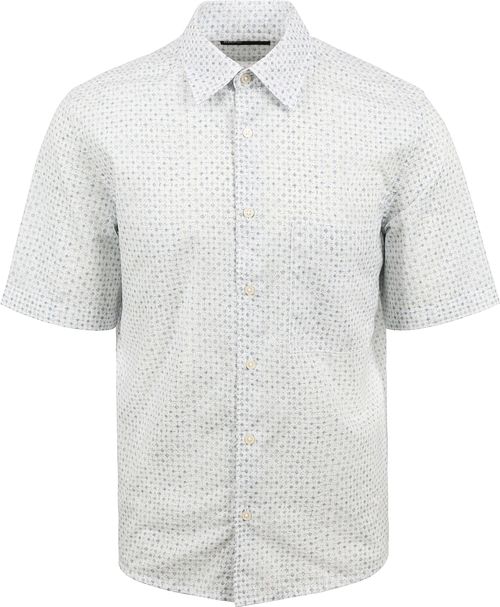 Marc O'Polo Skjorta Kortärmad Tryck Vit Product