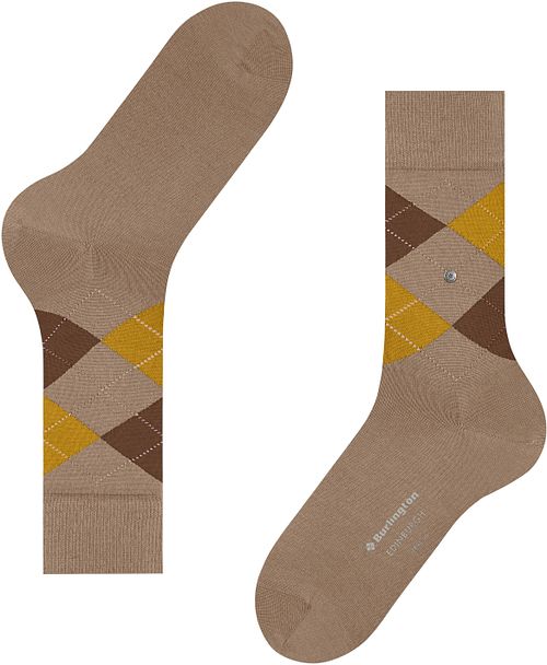 Burlington Edinburgh Calcetines Beige Product / Detail