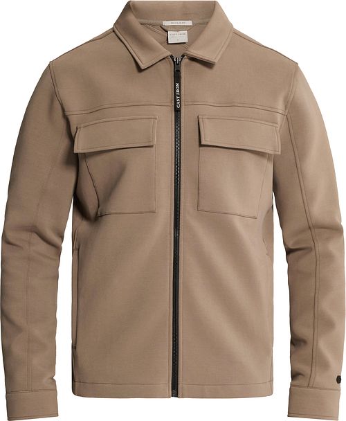 Cast Iron Koszula overshirt Interlock Walnut