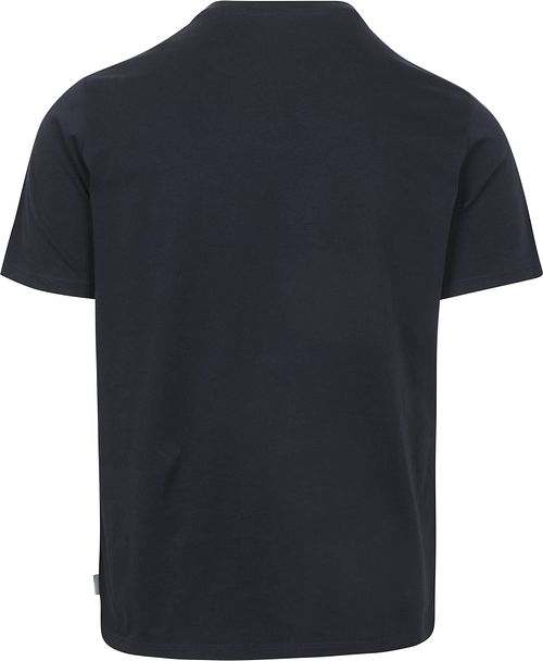 McGregor Essensiell T-skjorte med Logo Navy Product / Achterkant