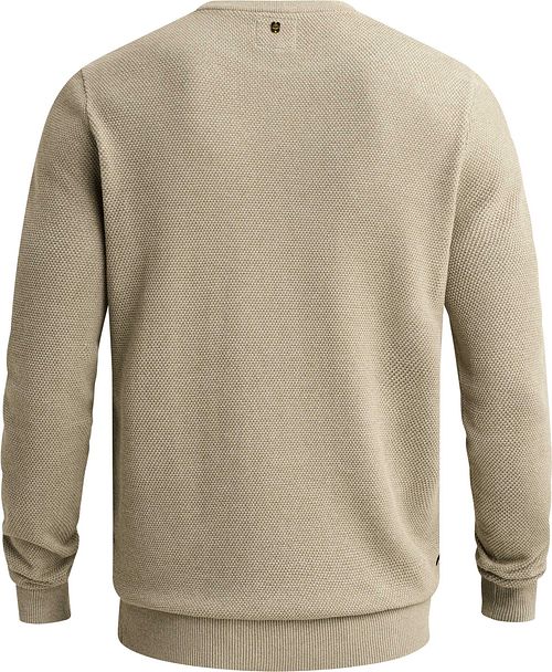 PME Legend Structure Pullover Melange Stone Green