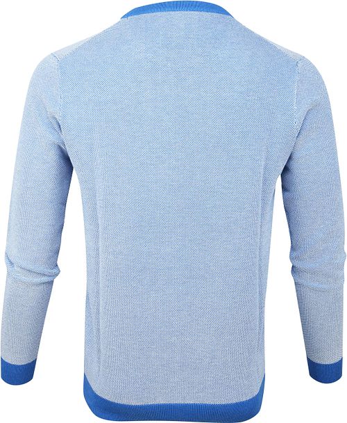 Pullover in cotone Suitable Thomas blu Product / Achterkant