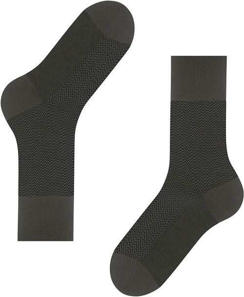 Falke Chaussette Airport Herringstripe Armée Product