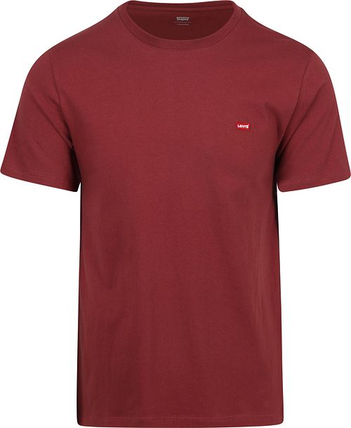 Levi's T-shirt Original Oxblood Rouge Product