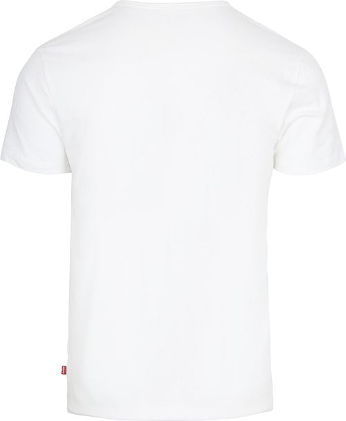 Levi's T-shirt V-Neck Vit 2Pack Product / Achterkant
