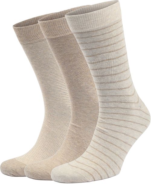 Suitable Calcetines 3-Pack Print Ecru Product