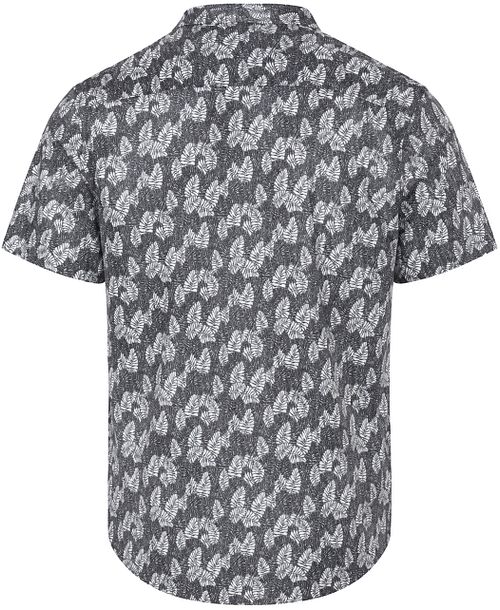 Camisa Desoto Casual Lido de manga corta en gris Product / Achterkant