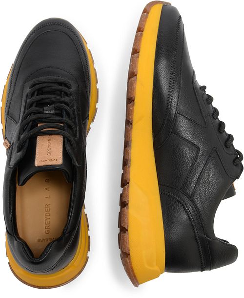 Greyder Lab Sneaker GL-214-42 Svart Product