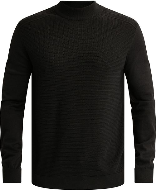 Vanguard Trøje Strikket Stribe Turtle Sort