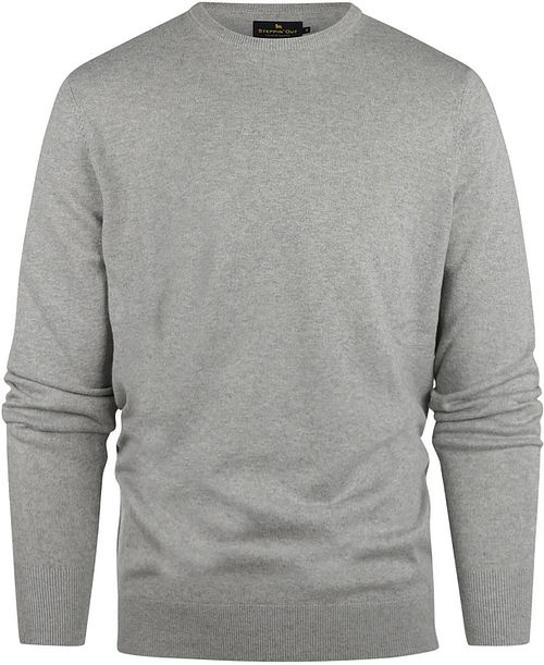 Steppin' Out Jersey de algodón y cachemira jaspeado gris Product
