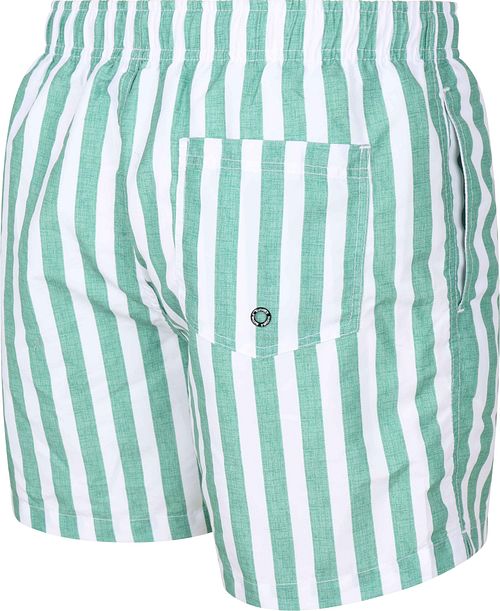 Suitable Short de Bain Big Stripe Vert