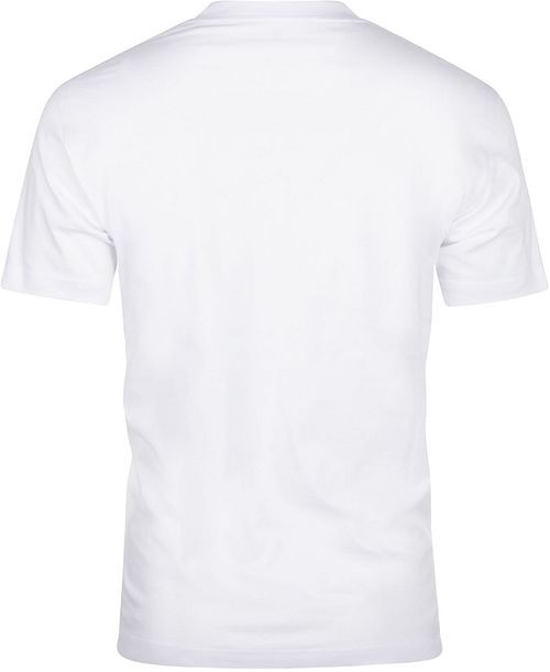 Steppin' Out T-shirts Ronde Hals 2-Pack Wit Product / Achterkant