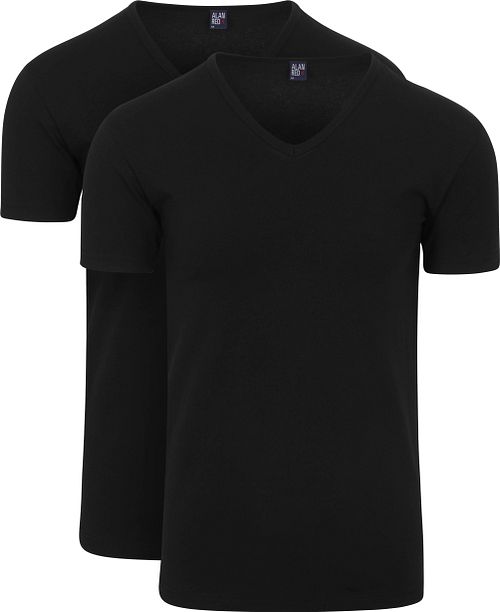 Alan Red Oklahoma T-Shirt Stretch czarny (2-pak) Product
