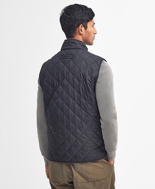 Barbour kamizelka New Lowerdale w kolorze navy Model / Achterkant