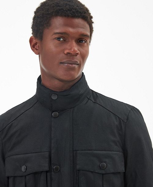 Barbour woskowana kurtka Corbridge czarna Product / Detail