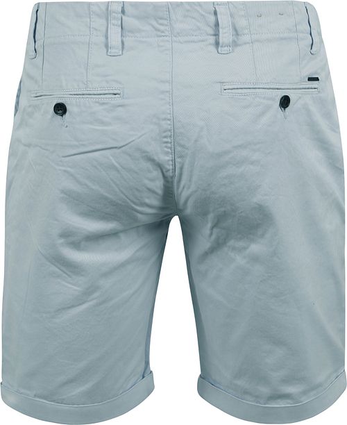 Dstrezzed Basic Short Lichtblauw Product / Achterkant