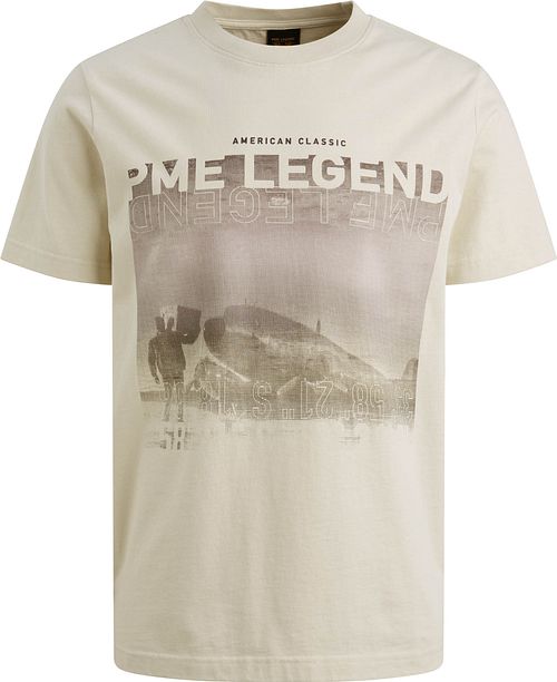 PME Legend T-skjorte Heavy Jersey Artwork Ecru Product
