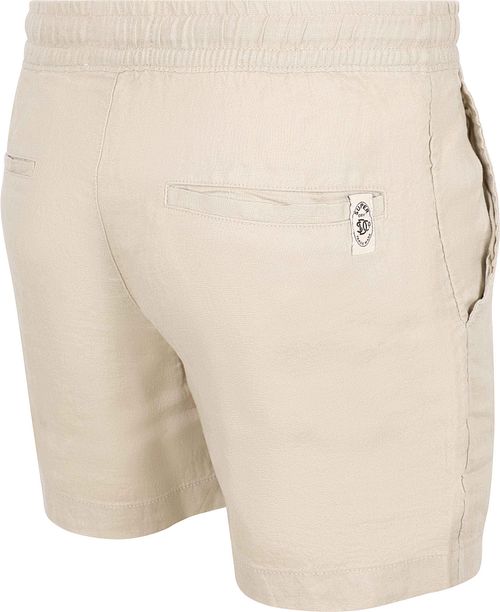 Superdry Short Linen Merchant Sand Product / Achterkant